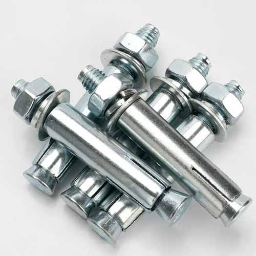 Blue and White Zinc Plated Hex Bolt Implosion Extension and Carbon Steel Expansion Bolt