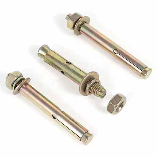 Zinc Plated Yellow M8 M10 M12 Concrete Hex Sleeve Expansion Anchor Bolts